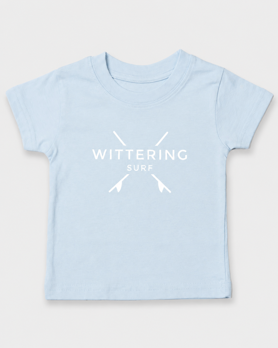 TODDLER T-SHIRT - PALE BLUE
