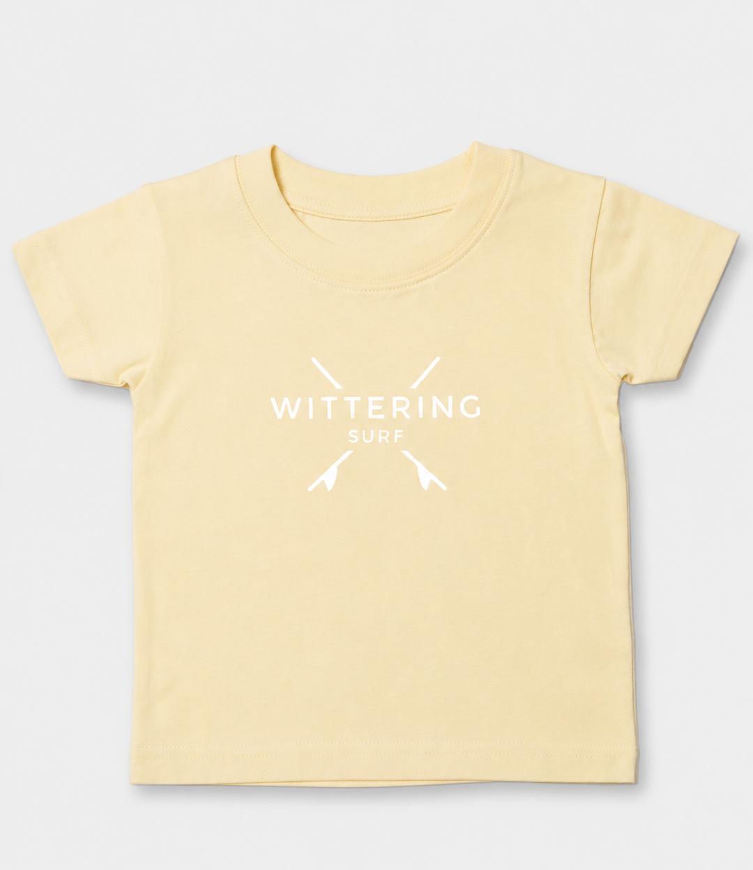 TODDLER T-SHIRT - PALE YELLOW