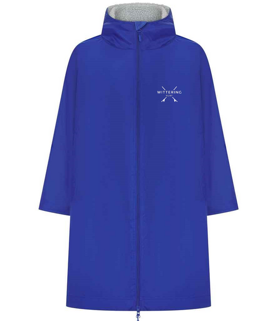 ARCTIC ROBE - OUTDOOR CHANGE ROBE &amp; DRY COAT - ADULT - NAVY - 2 SIZES - Wittering Surf Shop