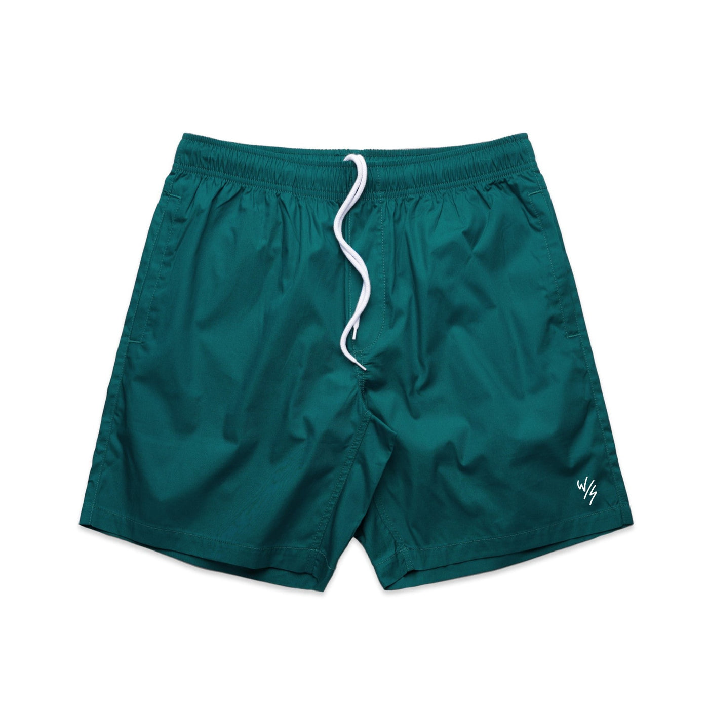 BEACH SHORTS - AQUA - Wittering Surf Shop