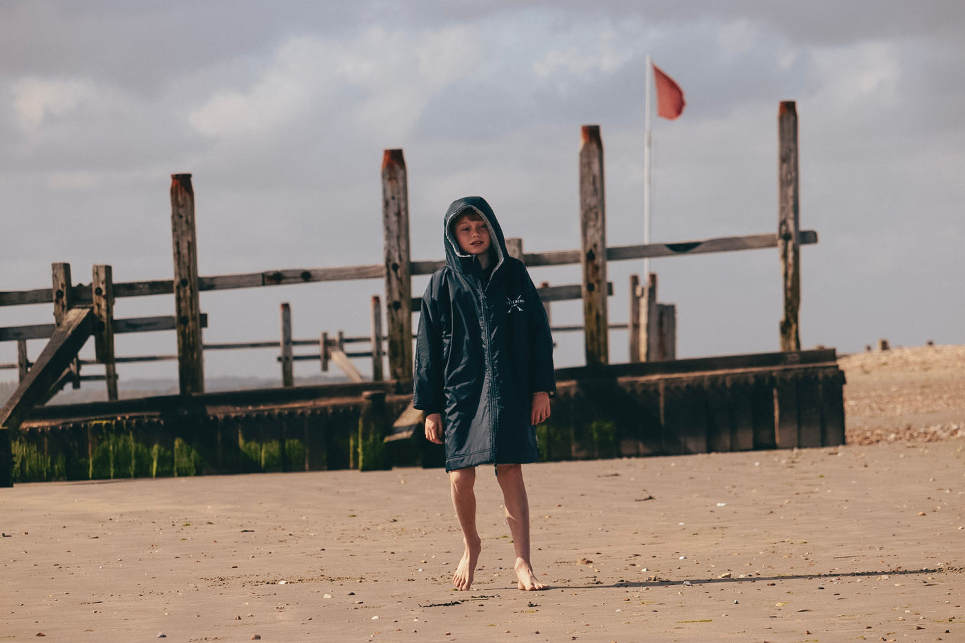 WITTERING SURF ARCTIC ROBE - NAVY - Wittering Surf Shop