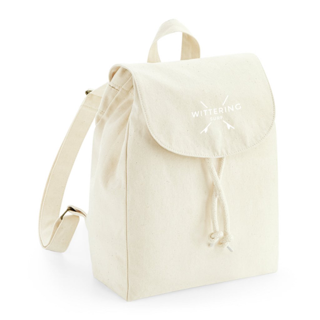 ORGANIC MINI BACKPACK - NATURAL RAW - Wittering Surf Shop
