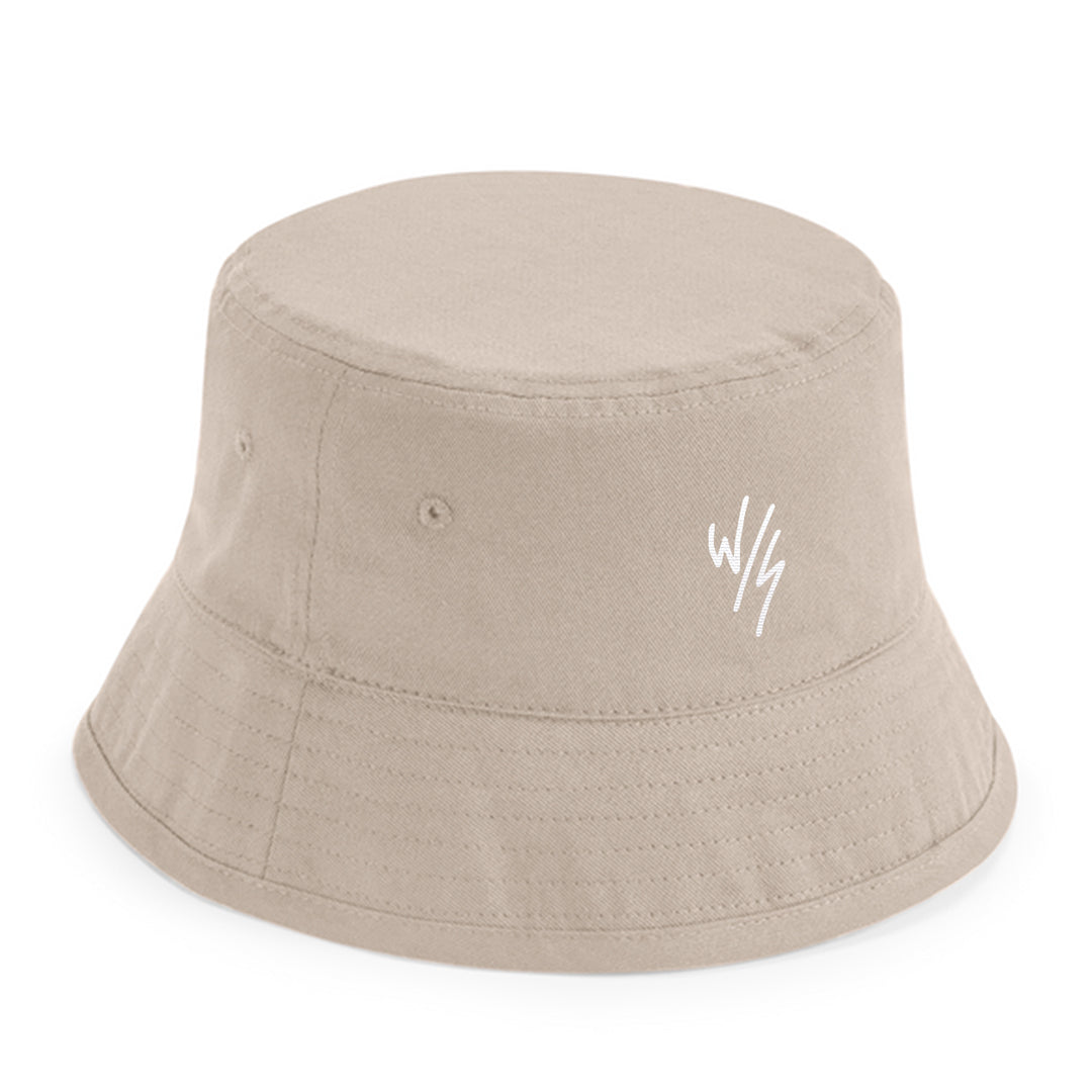 KIDS ORGANIC COTTON EMBROIDERED BUCKET HAT - 4 COLOURS - 2 SIZES - Wittering Surf Shop