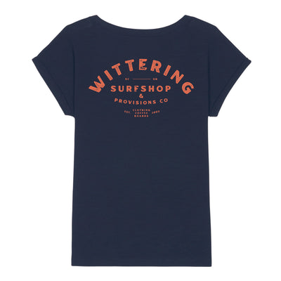 LADIES PROVISIONS T-SHIRT - NAVY