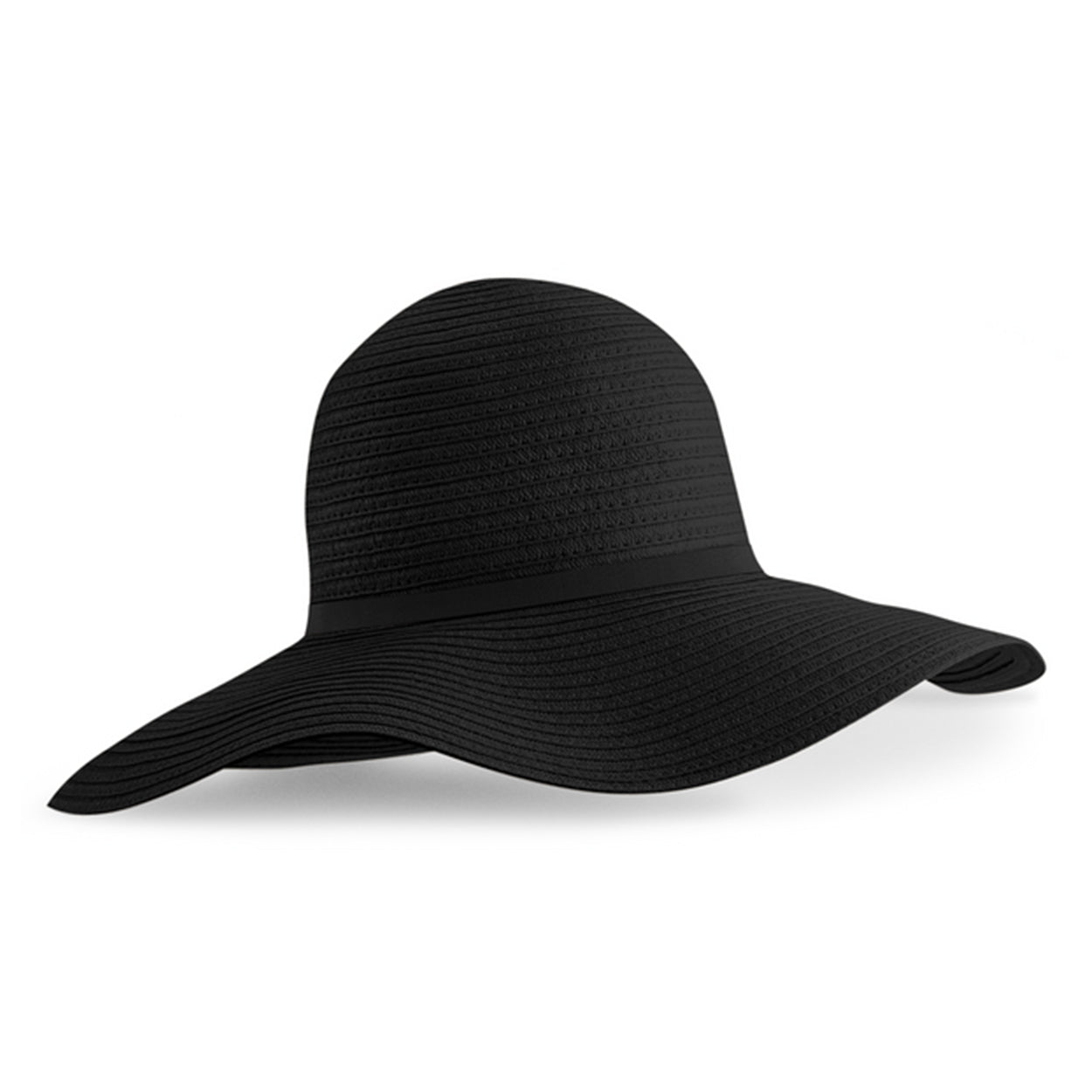 LADIES MARBELLA SUN HAT - BLACK - Wittering Surf Shop