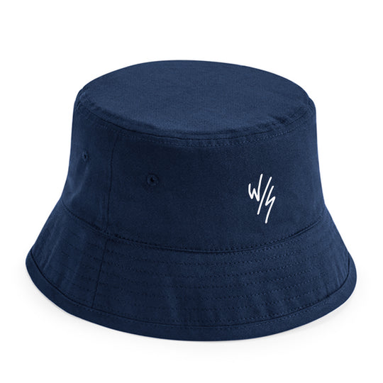 KIDS ORGANIC COTTON EMBROIDERED BUCKET HAT - 4 COLOURS - 2 SIZES - Wittering Surf Shop
