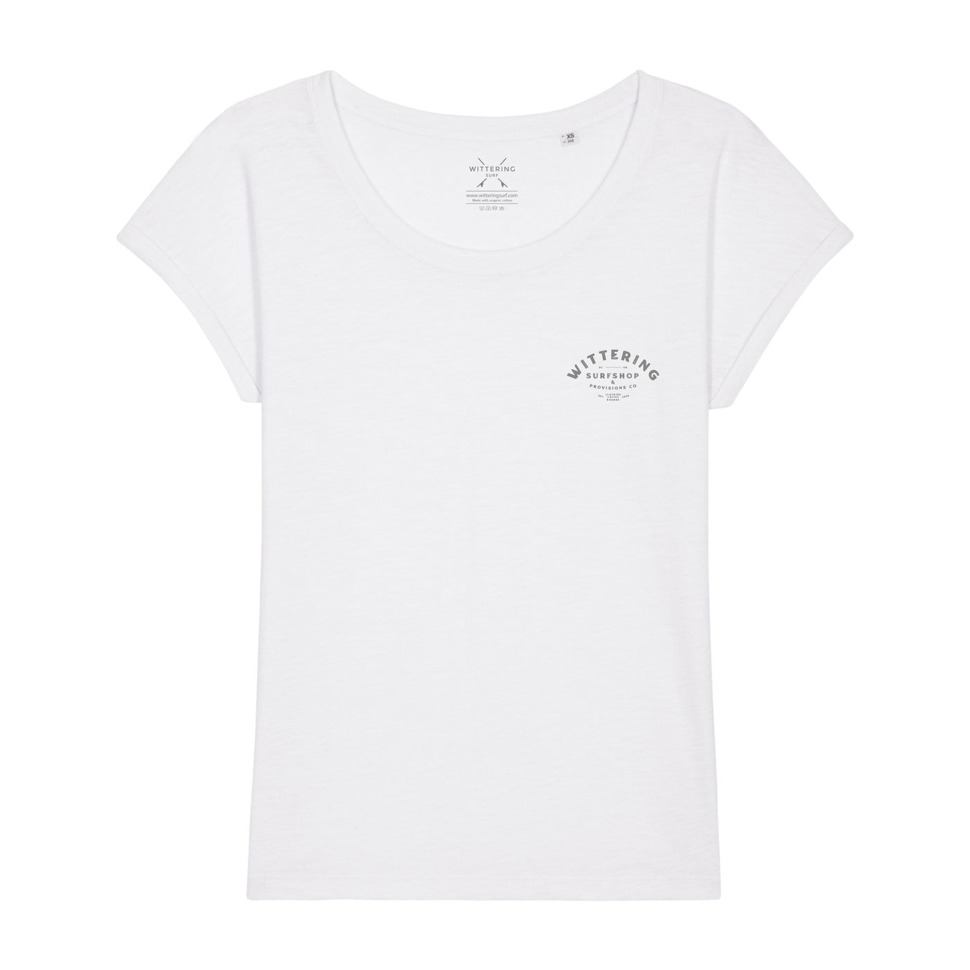 LADIES PROVISIONS T-SHIRT - WHITE