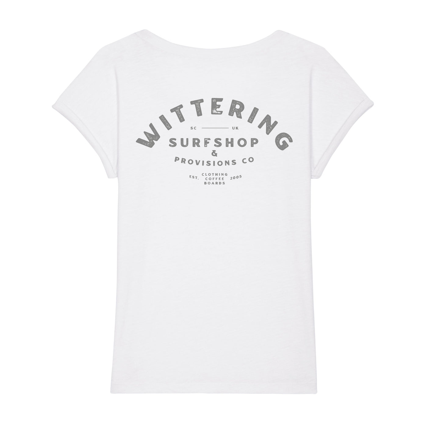 LADIES PROVISIONS T-SHIRT - WHITE