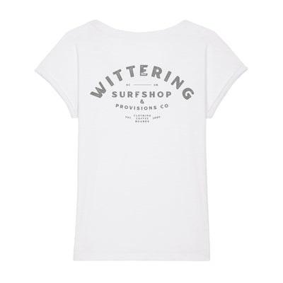 LADIES PROVISIONS T-SHIRT - WHITE