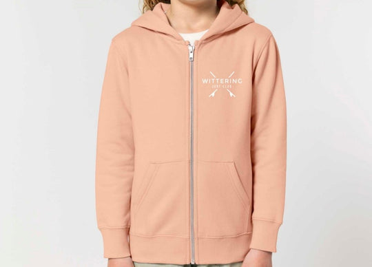 KIDS DORY HOODIE - FRESH PEACH - Wittering Surf Shop