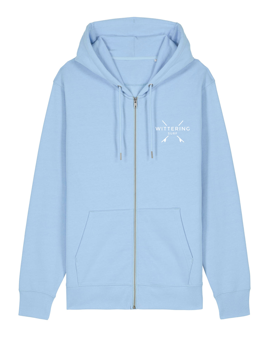 DORY ZIP HOODIE - COOL BLUE - Wittering Surf Shop