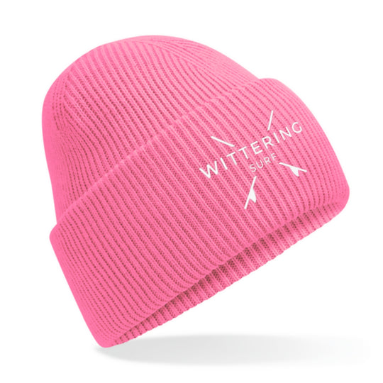 EMBROIDERED LONGBOARD BEANIE - 5 COLOUR OPTIONS - Wittering Surf Shop