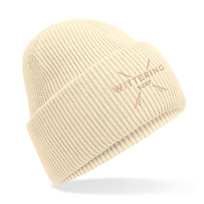 EMBROIDERED LONGBOARD BEANIE - 5 COLOUR OPTIONS