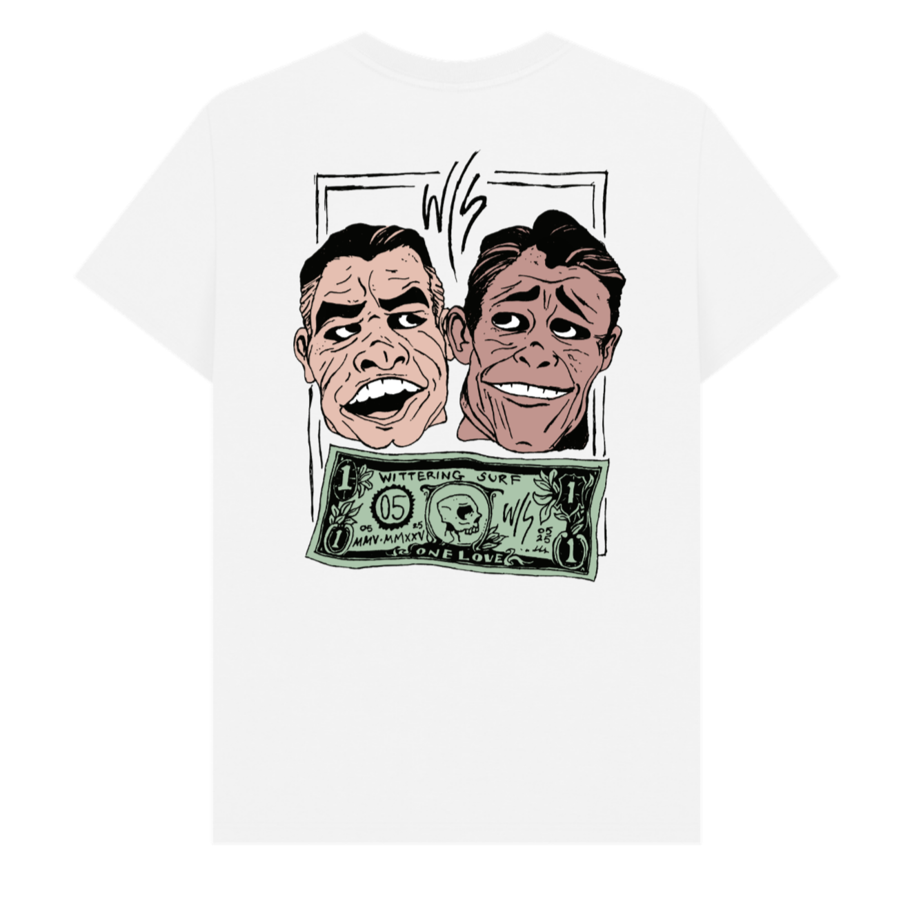 EX PRESIDENTS -  MENS T-SHIRT WHITE