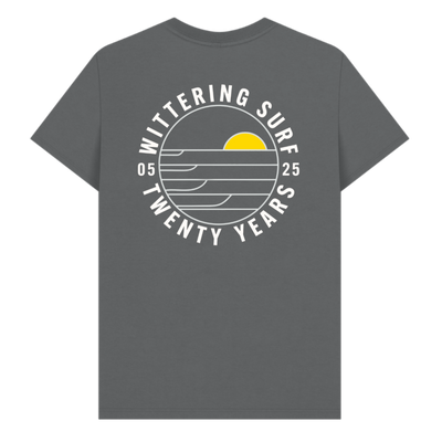 20 YEAR ANNIVERSARY -  MENS T-SHIRT 2 COLOURS AVAILABLE