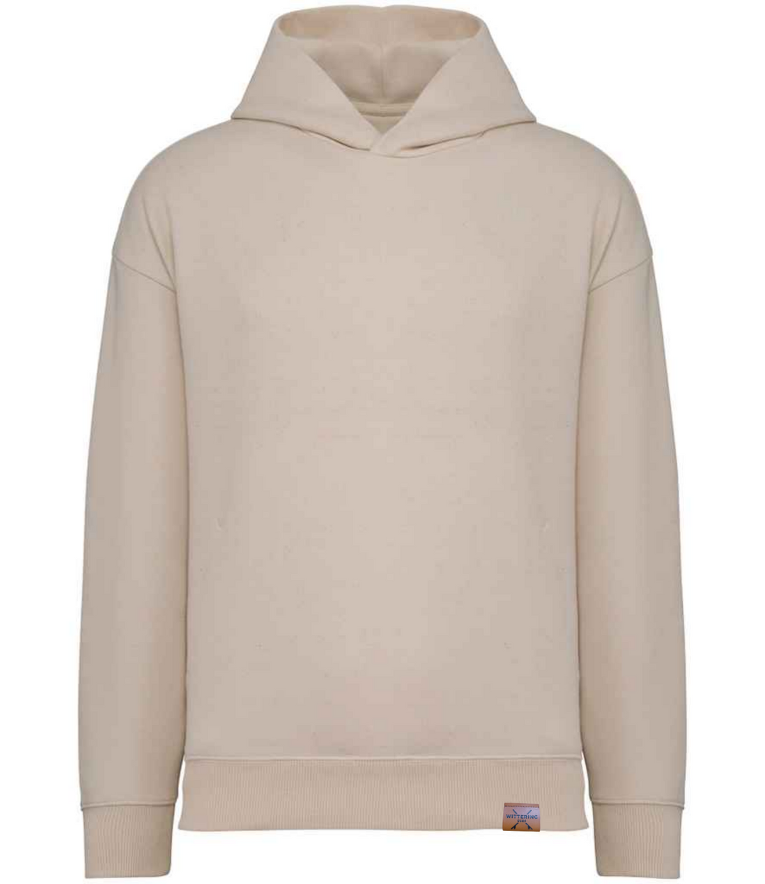 OVERSIZED HANG TEN HOODIE - RAW NATURAL - Wittering Surf Shop