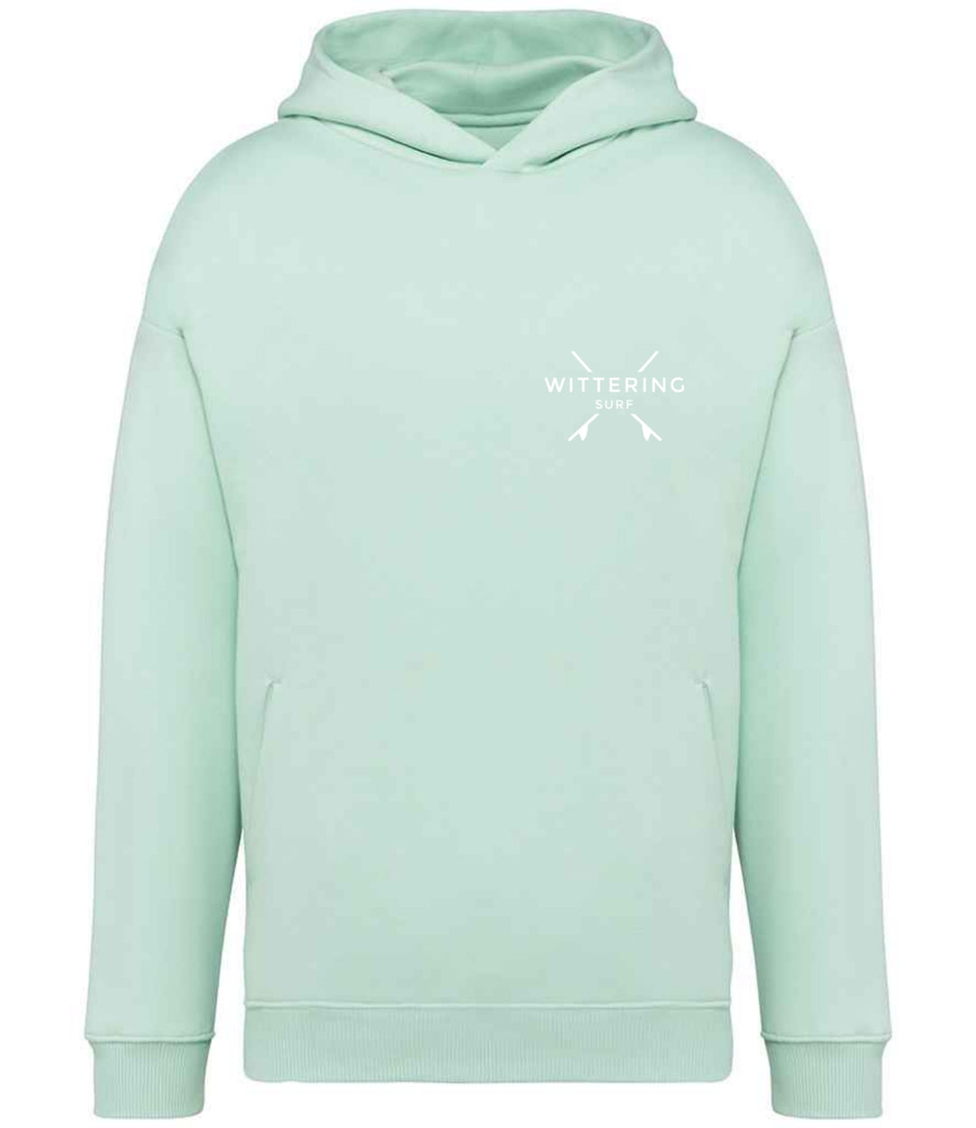 OVERSIZED KICK OUT HOODIE - SPEARMINT - Wittering Surf Shop
