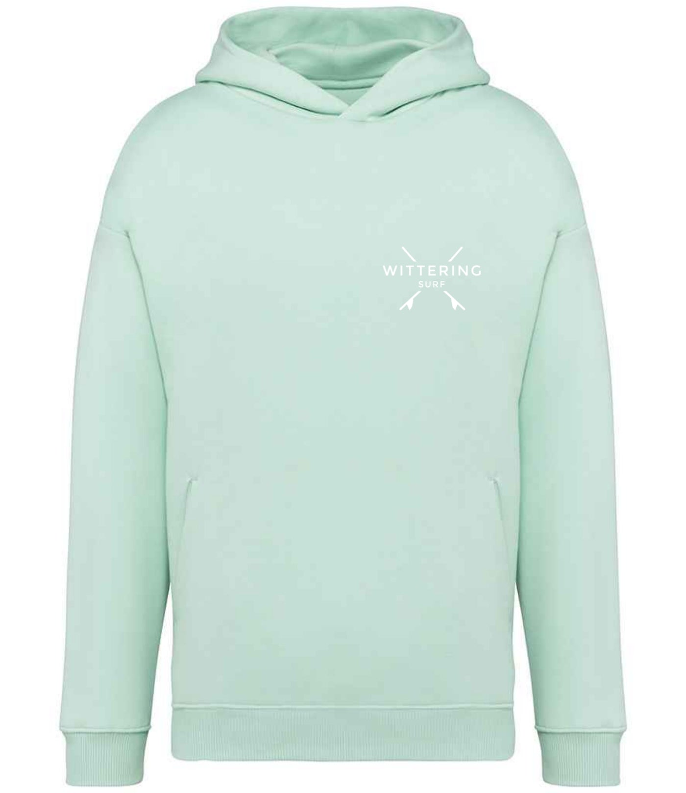 OVERSIZED KICK OUT HOODIE - SPEARMINT