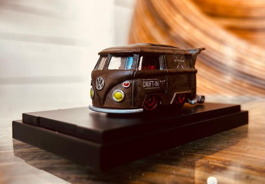 Custom Hot Wheels VW Camper Surf Bus - Wittering Surf Shop