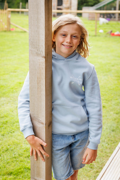 KIDS TIDE HOODIE - AQUAMARINE