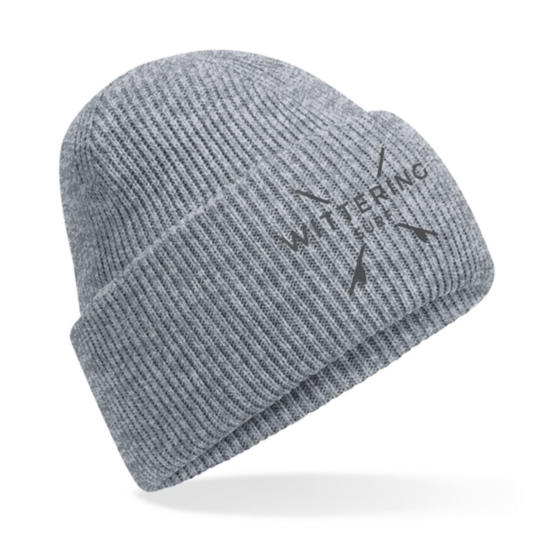 EMBROIDERED LONGBOARD BEANIE - 5 COLOUR OPTIONS - Wittering Surf Shop