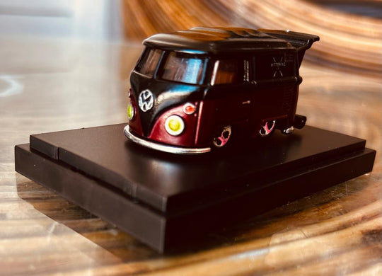 Custom Hot Wheels VW Camper Surf Bus - Wittering Surf Shop