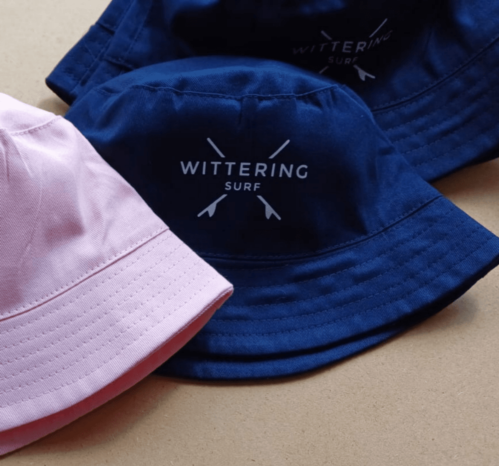 Baby & Toddler Sun Hat - 2 Colours, 2 Sizes - Wittering Surf Shop