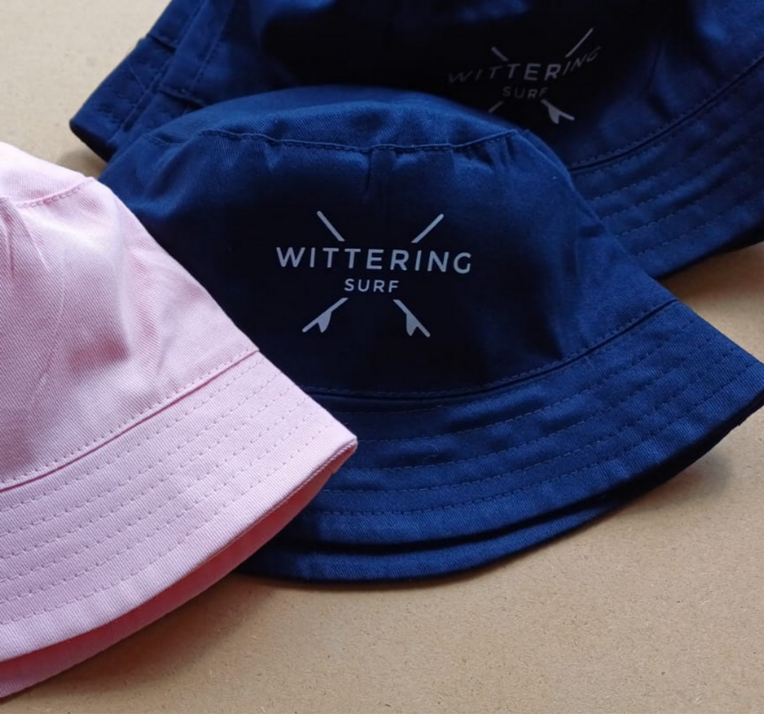 Baby &amp; Toddler Sun Hat - 2 Colours, 2 Sizes - Wittering Surf Shop