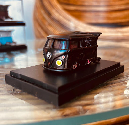 Custom Hot Wheels VW Camper Surf Bus - Wittering Surf Shop