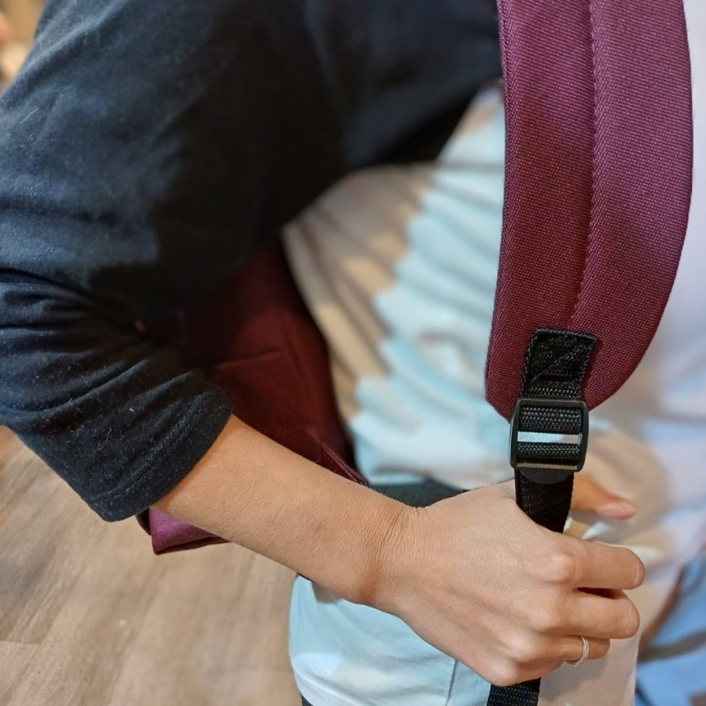 CAMPUS BACKPACK - BURGUNDY - Wittering Surf Shop