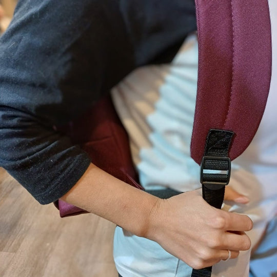 CAMPUS BACKPACK - BURGUNDY - Wittering Surf Shop