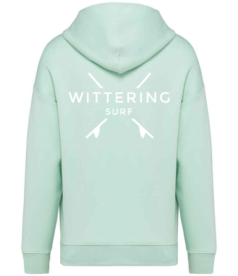 OVERSIZED KICK OUT HOODIE - SPEARMINT - Wittering Surf Shop