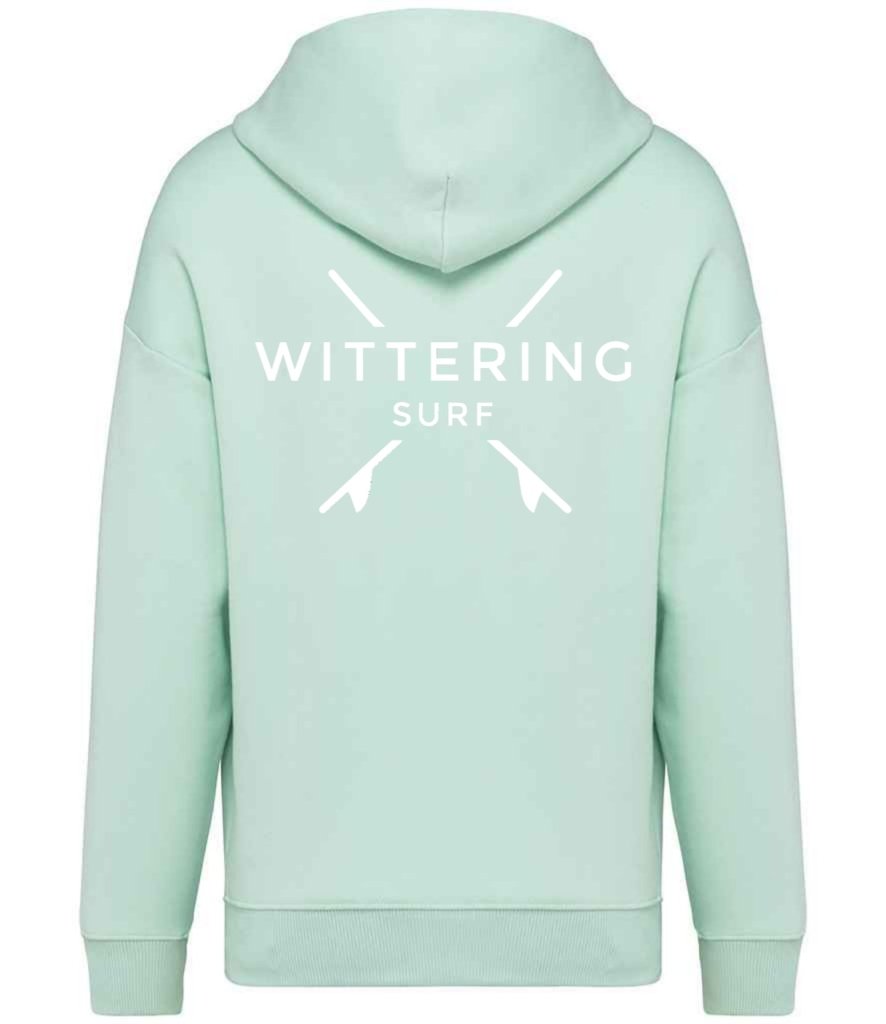 OVERSIZED KICK OUT HOODIE - SPEARMINT - Wittering Surf Shop