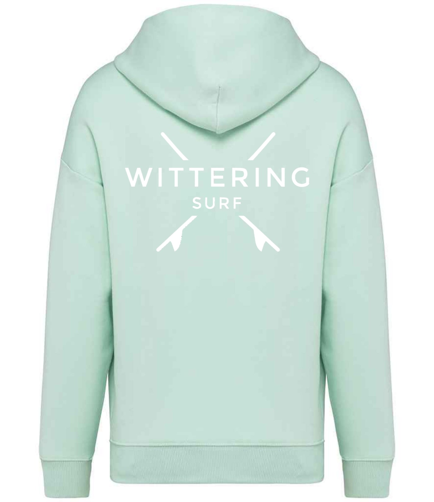 OVERSIZED KICK OUT HOODIE - SPEARMINT