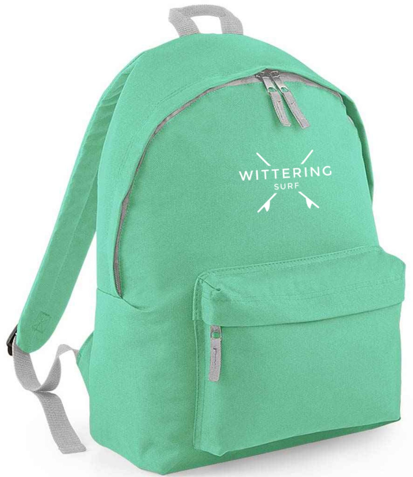 CAMPUS BACKPACK MINT GREEN GREY