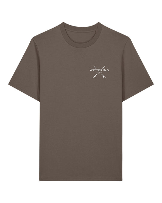 EVERYDAY T-SHIRT - MOCHA - Wittering Surf Shop