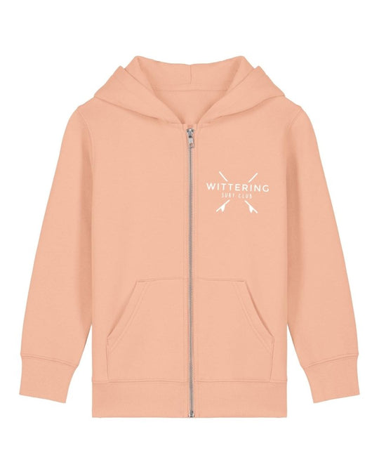 KIDS DORY HOODIE - FRESH PEACH - Wittering Surf Shop