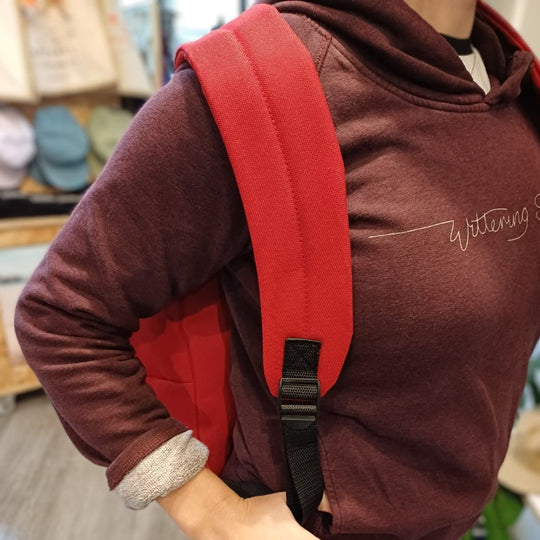 CAMPUS BACKPACK - RED - Wittering Surf Shop