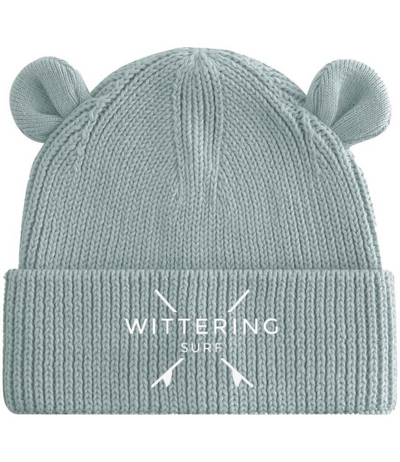 BABY BEAR BABY & TODDLER ORGANIC COTTON BEANIE - 2 Colours & 2 Sizes avaliable