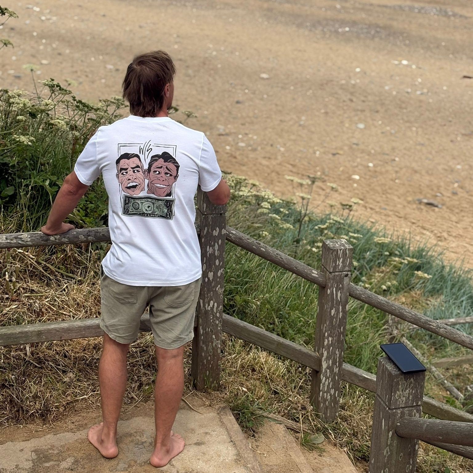 EX PRESIDENTS -  MENS T-SHIRT WHITE - Wittering Surf Shop