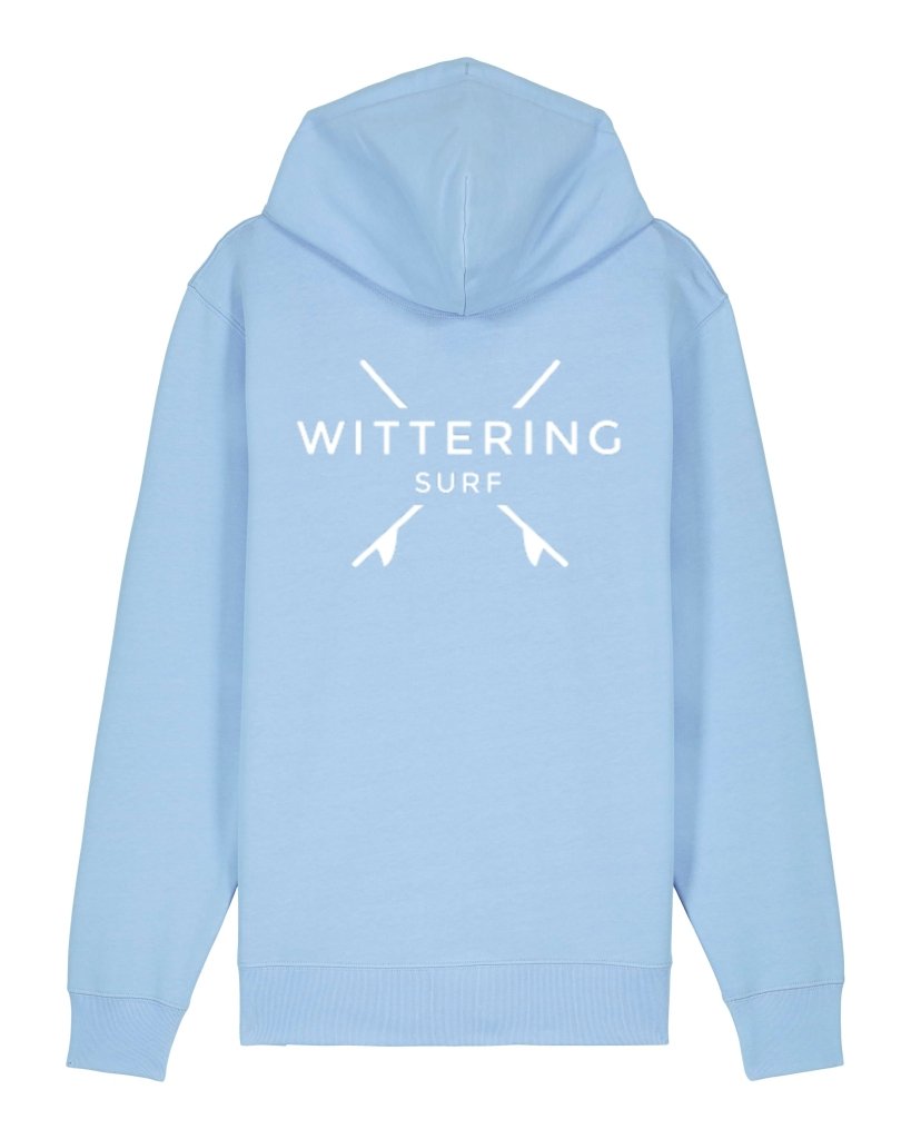 DORY ZIP HOODIE - COOL BLUE - Wittering Surf Shop