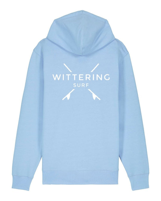 DORY ZIP HOODIE - COOL BLUE - Wittering Surf Shop
