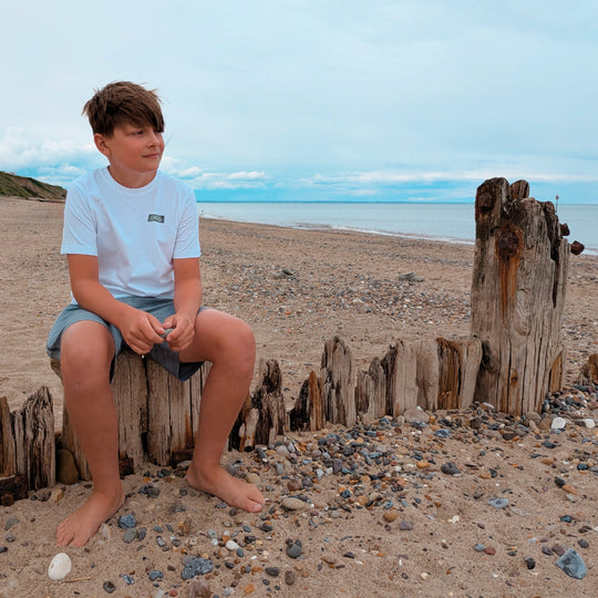 KIDS EX PRESIDENT T-SHIRT - WHITE - Wittering Surf Shop