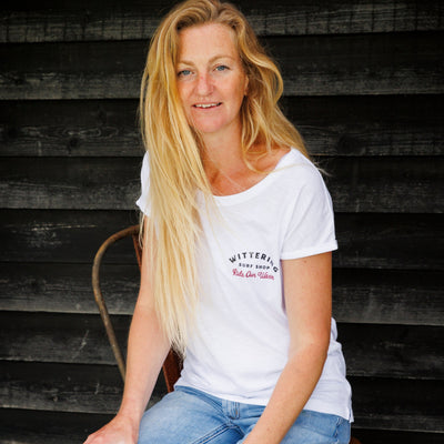 HULA GIRL - LADIES T-SHIRT- 2 COLOURS