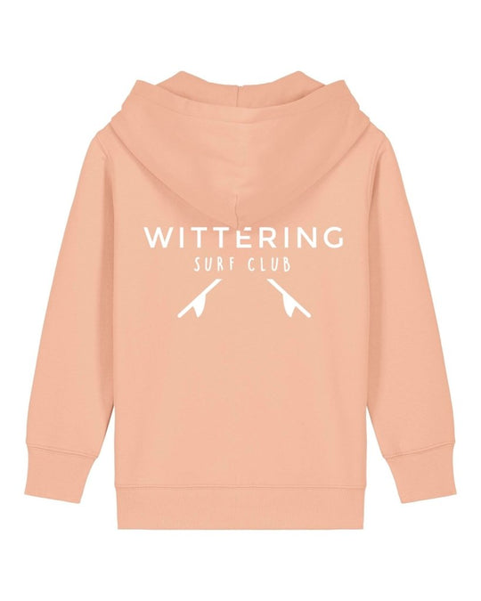 KIDS DORY HOODIE - FRESH PEACH - Wittering Surf Shop