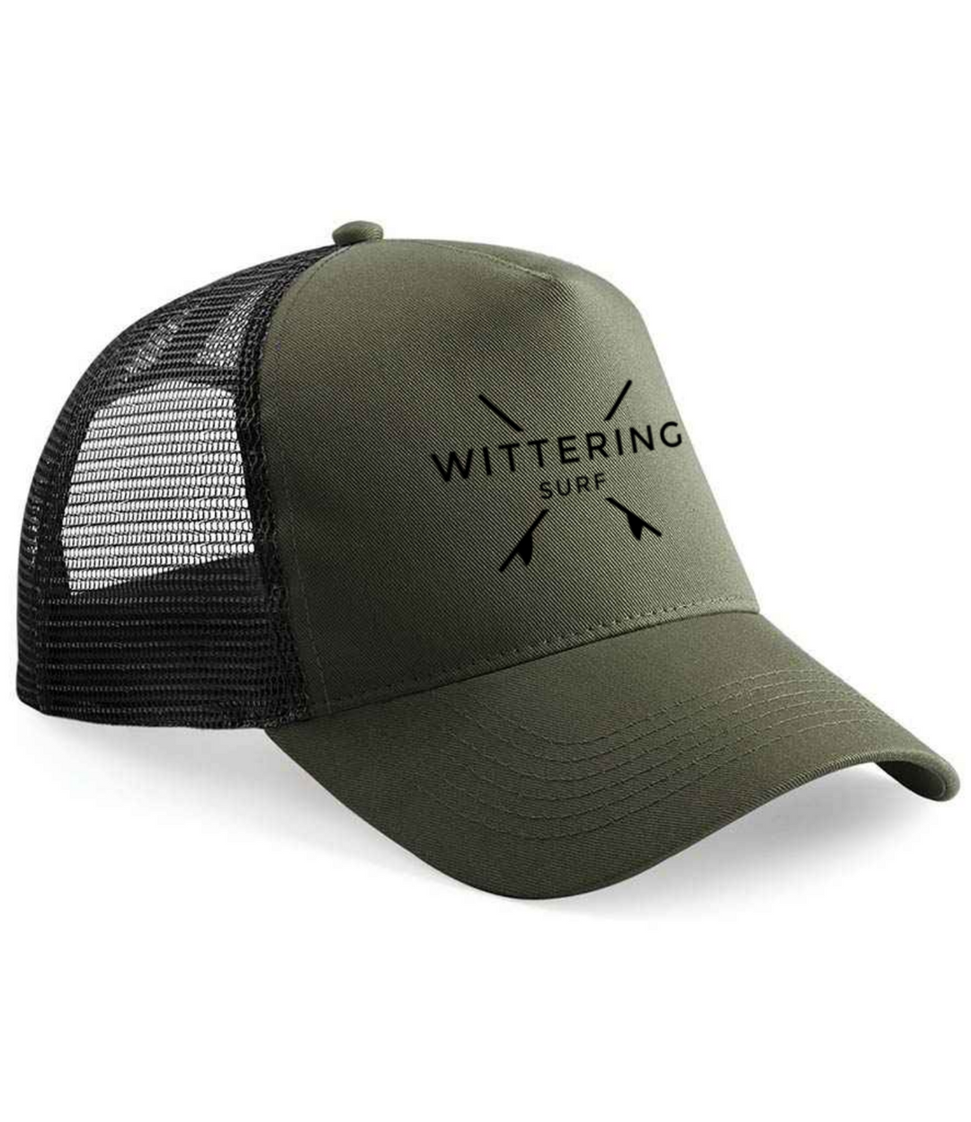 EMBROIDERED SNAPBACK TRUCKER CAP - 6 COLOURS - Wittering Surf Shop