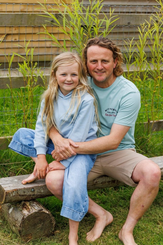 KIDS TIDE HOODIE - AQUAMARINE - Wittering Surf Shop