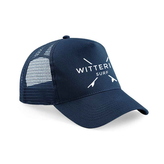 EMBROIDERED SNAPBACK TRUCKER CAP - 5 COLOURS - Wittering Surf Shop