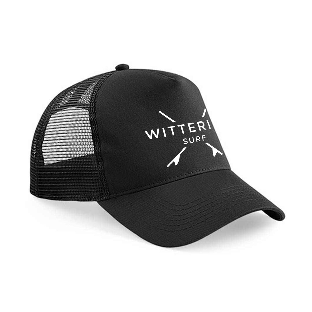 EMBROIDERED SNAPBACK TRUCKER CAP - 5 COLOURS - Wittering Surf Shop