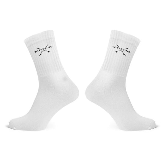 WITTERING SURF CREW SOCKS - WHITE - Wittering Surf Shop